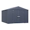 Arrow Storage Products Elite Galvalume Steel Premium Shed Storage Shed, 10 ft x 12 ft, Blue Grey EG1012AN - alternate 1